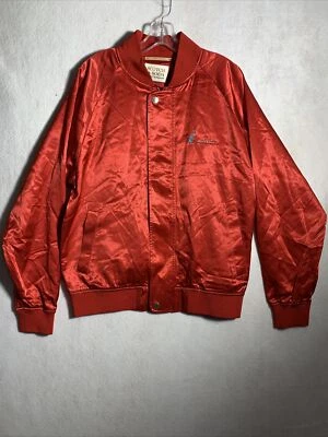 Scotch and Soda Red Free Spirit Guitar Jacket Satin  Mens Full Zip - Image 1 of 4