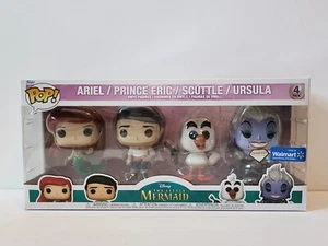 Funko Pop La Sirenetta Confezione da 4 Esclusiva Collezione Diamanti Walmart - Foto 1 di 8