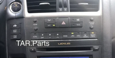 2010 - 2012 LEXUS HS250H DASH HVAC AC HEATER CLIMATE CONTROL 84010-75030 OEM - Image 1 of 4