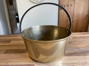 Vintage / Antique Brass Jam Pan - Picture 1 of 6