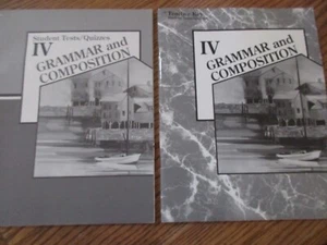 ABeka Grammar & Composition IV Tests/Test Key (2nd edition) - Picture 1 of 2