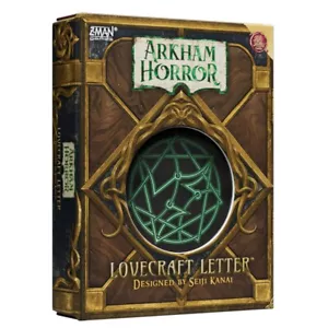 Arkham Horror Lovecraft Letter Card Game w/ Bag Z-Man Games ZMGLLF0101EN Love - Picture 1 of 6