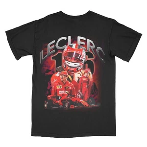 Charles Leclerc Vintage Shirt 90s Bootleg Shirt Formula 1 Racing BEST ON EBAY V1 - Picture 1 of 2