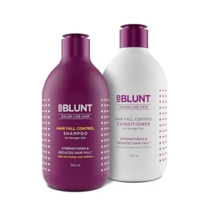 BBLUNT Hair Fall Control Shampoo & Conditioner Combo for Stronger Hair - Picture 1 of 4