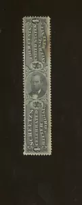 1871 United States Internal Revenue Private Die Medicine Stamp #RS210b w/ Fault - Picture 1 of 2
