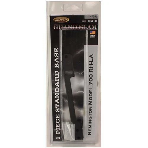 Матовое черное основание Weaver Top Mount Base Remington 700 RH LA - Изображение 1 из 3