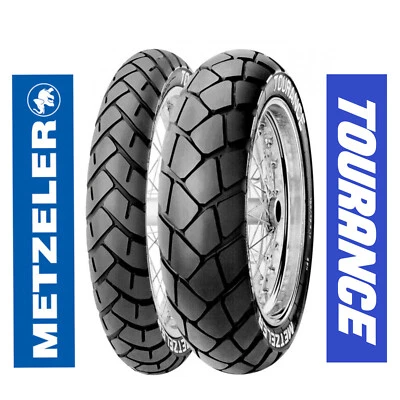 100/90-19-57H 130/80- R 17-65H COPPIA/GOMME METZELER TOURANCE ENDURO STREET TL H - Immagine 1 di 3