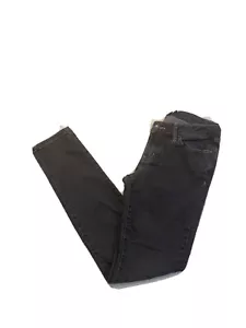 prAna Skinny Jeans Black Womens Size 4 / 27 Stretchy Outdoor Hiking Camping - Picture 1 of 13