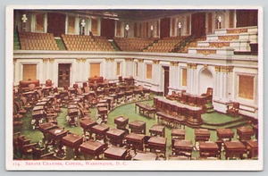 Postkarte Washington DC Kapitol Senatskammer - Bild 1 von 2