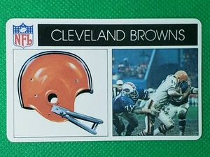 1976 Popsicle TRÈS RARE Brian Sipe Cleveland Browns v Buffalo Bills ODDBALL - Photo 1 sur 3