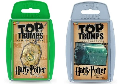 Harry Potter Top Trumps Harry Potter und die Heiligtümer des Todes 1 UND 2 Set