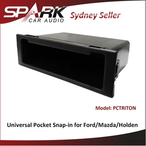 SP Single DIN Snap In Pocket Facia Kit Fascia For Holden Calais VT 1997-1999 - Picture 1 of 1