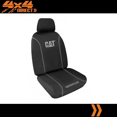 SINGLE CATERPILLAR CAT 9oz CANVAS SEAT COVER FOR SUZUKI GRAND VITARA - Image 1 of 4