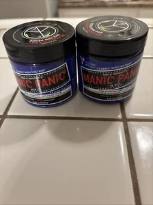 Manic Panic Lie Locks Semi-Permanent Hair Dye, Two 4oz Jars - Picture 1 of 2
