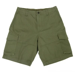 *MINOR DEFECT* Polo Ralph Lauren Relaxed Fit 10" Cargo Shorts - Olive - Size 32W - Picture 1 of 8