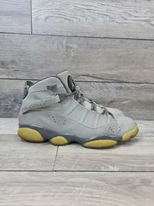 Nike Air Jordan 6 Rings Mens Size 11.5 Gray Athletic Shoes Sneakers 322992-001 - Picture 1 of 12