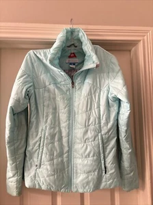Columbia hellblaue Puffer Omni Shield Jacke - Bild 1 von 6