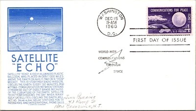 FDC 1960 SC #1173 Blue Anderson Cachet - Washington DC - Single - J5159 - Image 1 of 2