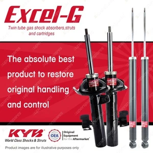 Front + Rear KYB EXCEL-G Shock Absorbers for MAZDA Mazda 3 BL LFDE 2.0 I4 FWD - Picture 1 of 11