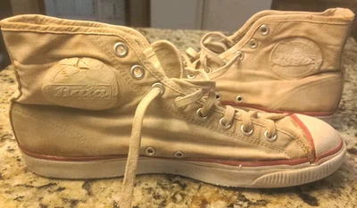 Zapatilla deportiva Bata Speed Stars blanca vintage para exhibición solo ver descripción Foto 1 de 4