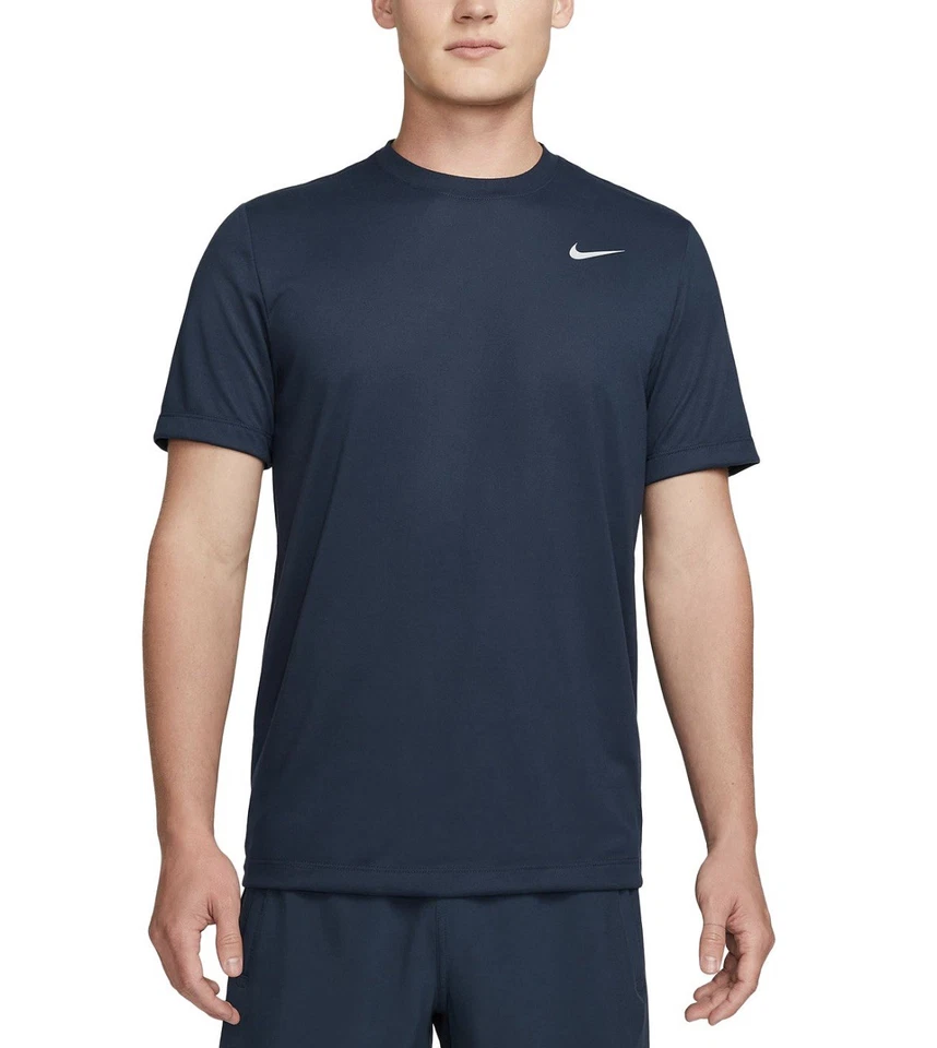 NUEVO CON ETIQUETAS Nike Para hombres Dri-FIT Legend Fitness Camiseta Obsidiana Oscura/Colegio Azul Marino 2XL Foto 1 de 3