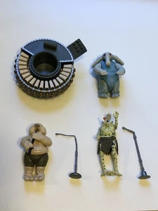 Action figure MAX REBO BAND 1983 vintage Star Wars SET COMPLETO originale Kenner - Foto 1 di 21