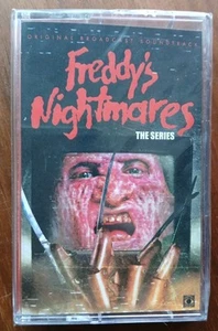 Freddy's Nightmares The Series Cassette Soundtrack New Red Cassette Terror OOP - Picture 1 of 2
