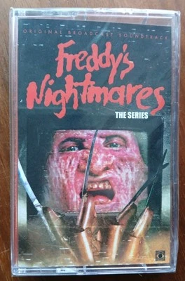 Freddy's Nightmares The Series Cassette Soundtrack Sealed Red cassette Terror V - Image 1 of 2