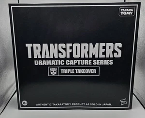 Transformers Dramatic Capture Series Triple Takeover 3 Pack US SELLER IN HAND - Picture 1 of 3
