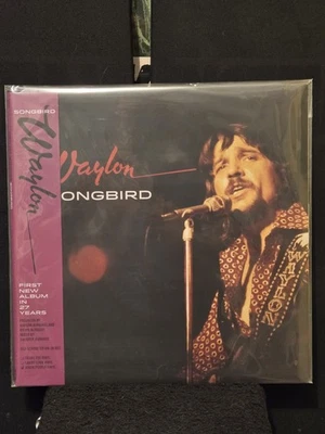 Waylon Jennings Vinyl Record Songbird LP Limited Edition Joker Purple New - Image 1 of 4