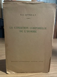 N. A. Luyten:  La Condition Corporelle de L'Homme; Rector's address, 1956 - Bild 1 von 11