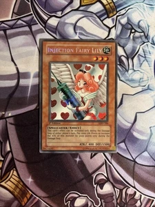 (A3) Yu-Gi-Oh! Injection Fairy Lily 1st Edition Secret Rare LOD-100 MP - Picture 1 of 24