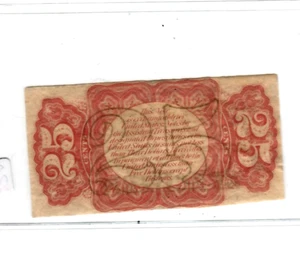 25 CENT (RED REVERSE) "SPECIMEN" 25 CENT (RED REVERSE) "SPECIMEN" CRISPY NOTE!!! - Picture 1 of 2
