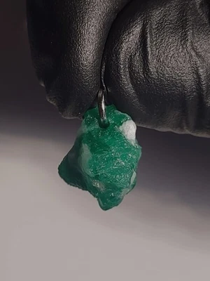 Nice Natural Green Emerald Pendant - Изображение 1 из 2