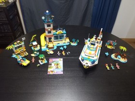 Lego Friends Lot 41380 Lighthouse / 41381 Rescue Boat / 41019 / 41376 Turtles ++