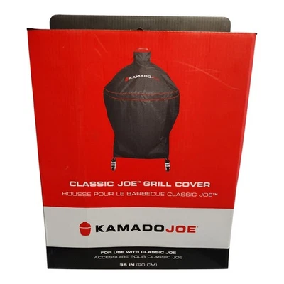 NUEVO Kamado Joe KJ-GC23BWFS Classic Joe 18" Cubierta Parrilla Negra Resistente a la Intemperie Foto 1 de 3