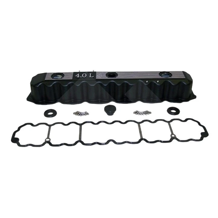 Kit de cubierta de válvula Crown Black 93-2004 para Jeep Wrangler 93-01 para CHEROKEE 4,0 L Foto 1 de 1