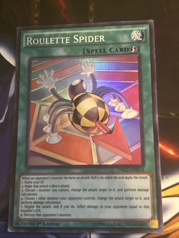 Roulette Spider DRL2-EN014 Dragons of Legend 2 1st Edition - Image 1 of 2