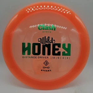Clash Discs Steady Wild Honey Orange/Green Stamp 171g - Picture 1 of 3
