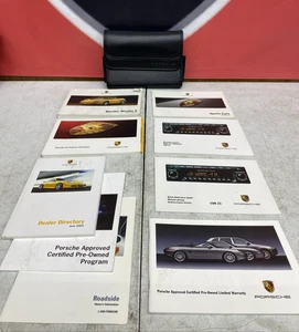 2003 PORSCHE BOXSTER 986 OWNERS MANUAL GUIDE BOOK SET - Picture 1 of 7