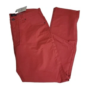 Untuckit El Circo Herren Hose Straight Fit Pima Cotton Pant Rot 34 X 32 Preppy - Bild 1 von 6