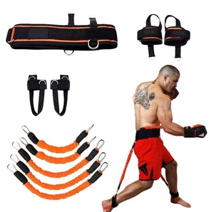 Exercise Boxing Resistance Bands Leg Strength Training Home Workout Equipment... - Picture 1 of 9