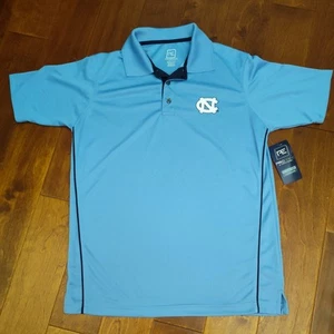 UNC Tar Heels ProEdge Golf Polo Shirt Men’s M Short Sleeve NC Logo NWT - Picture 1 of 7