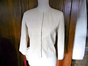 IKKS Veste beige en coton beige taille 40 - Picture 1 of 7