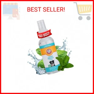 Arm & Hammer for Pets Dog Oral Care Spray - Fresh Breath & Teeth Cleaning Spray - Picture 1 of 2