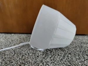 Authentic Child's Amish Religious Prayer Bonnet, Cap Lot of 1 white 14-1/4" - Picture 1 of 4