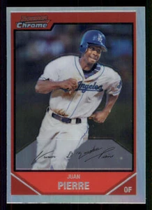 2007 Bowman Chrome Refractors #68 Juan Pierre - Picture 1 of 2