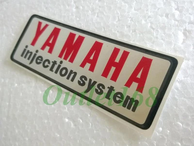 Yamaha Mate U5E U7 AS1 YL2 Oil Tank Frame Decal Sticker Emblem Injection System - Image 1 of 3