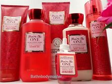 Bath and Body Works YOU'RE THE ONE Mist, Lotion, Shower Gel, Cream,Wash  *CHOOSE
