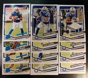 Juego de equipo de fútbol americano Donruss 2023 con RC Indianapolis COLTS (12c) Anthony Richardson - Imagen 1 de 1